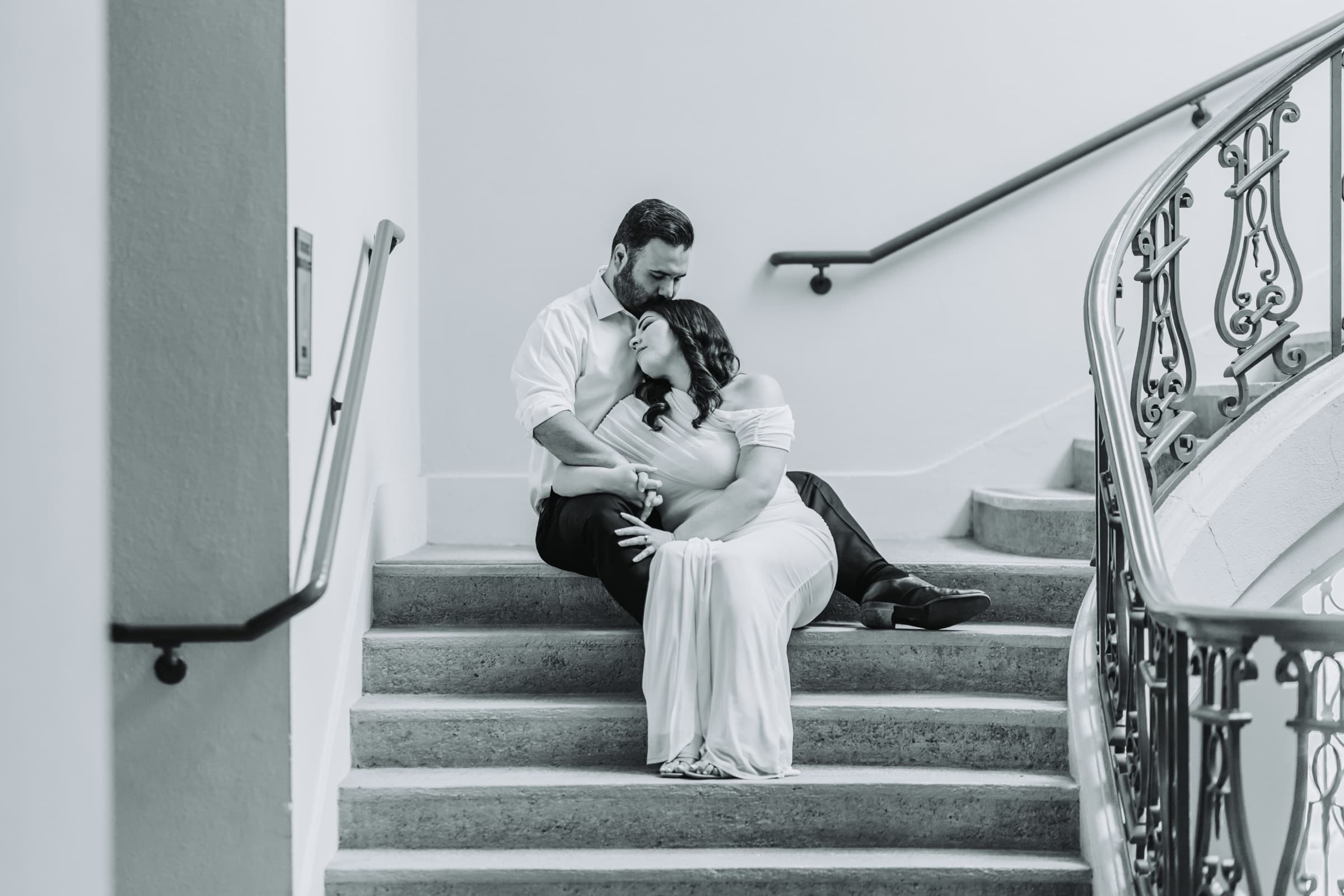 Noor, engagement session photographed by VowDeLune in Los Angeles, frame 12