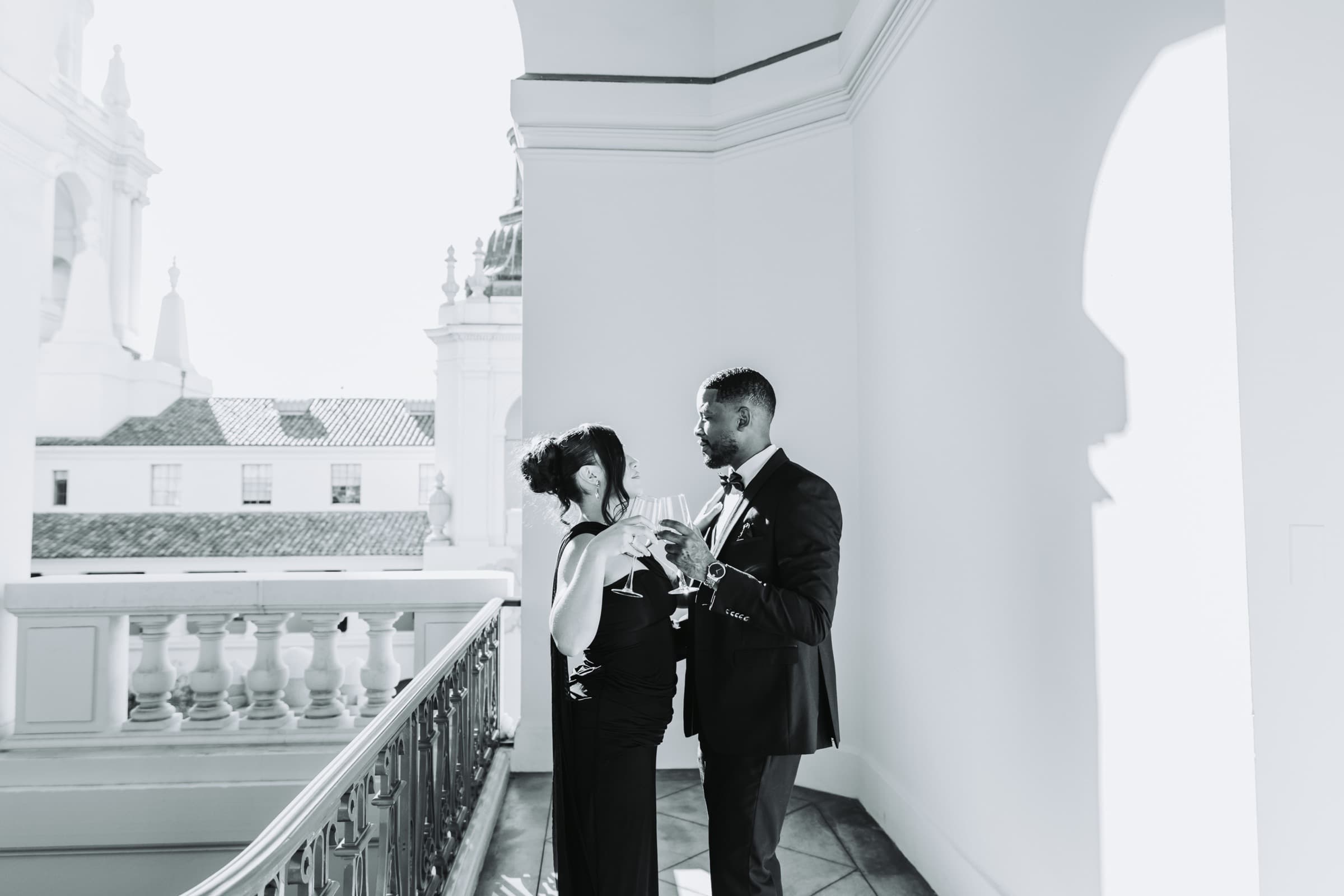 Tatiana & Juan, engagement session photographed by VowDeLune in Los Angeles, frame 1