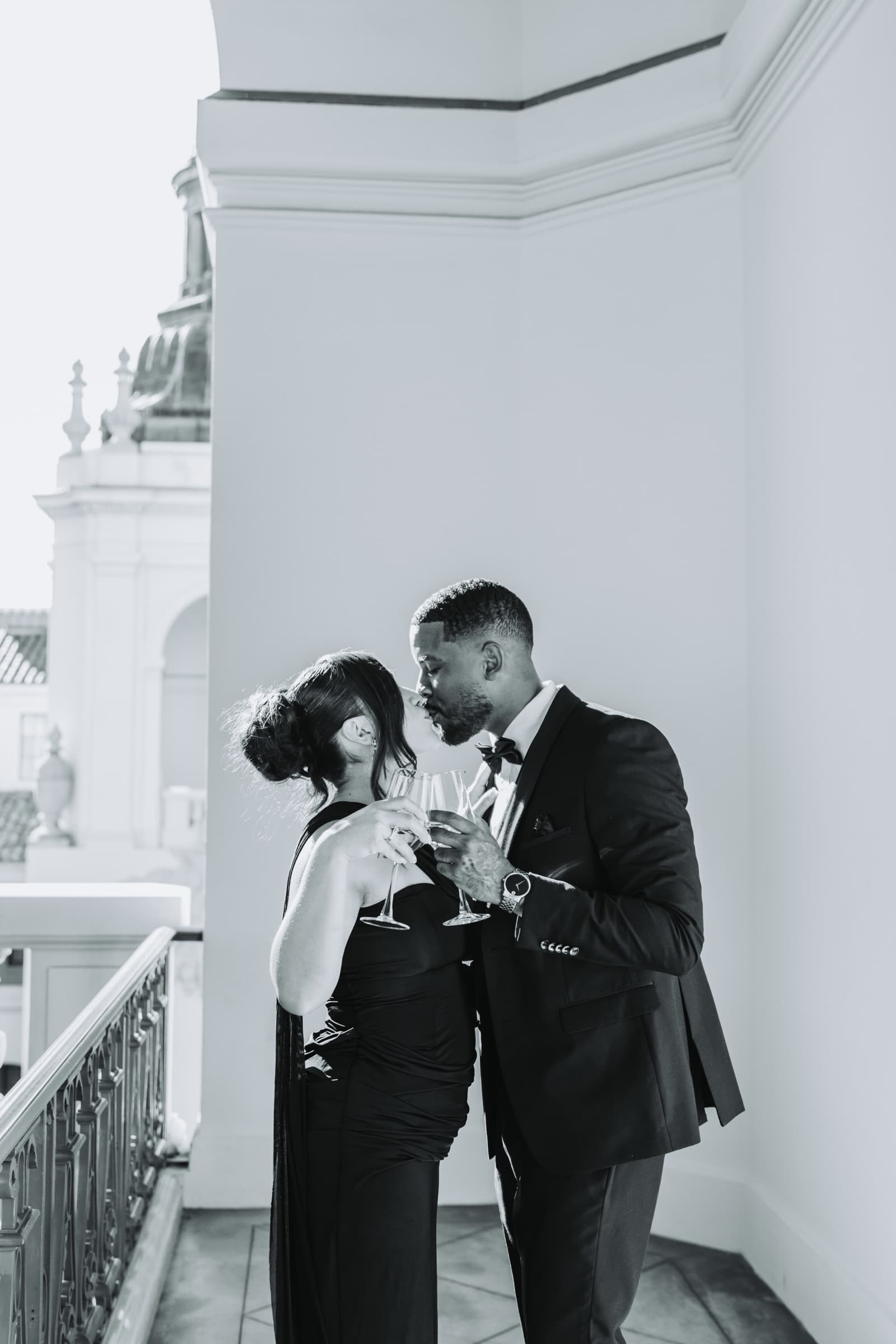 Tatiana & Juan, engagement session photographed by VowDeLune in Los Angeles, frame 2