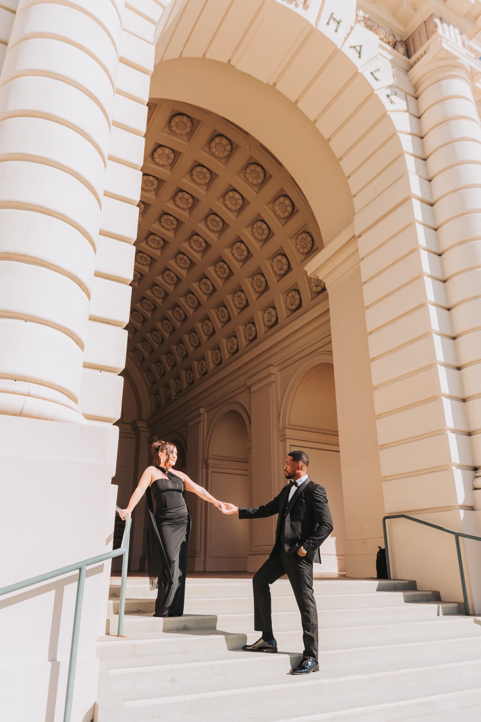 Tatiana & Juan, engagement session photographed by VowDeLune in Los Angeles, frame 4